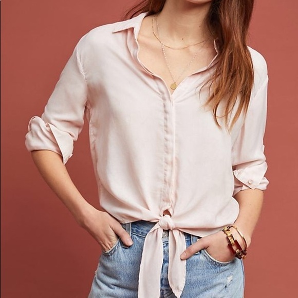 Cloth & Stone Clara Button Down Anthropologie NWOT - Picture 1 of 5